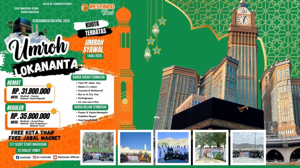 Paket umroh Lokananta Makassar